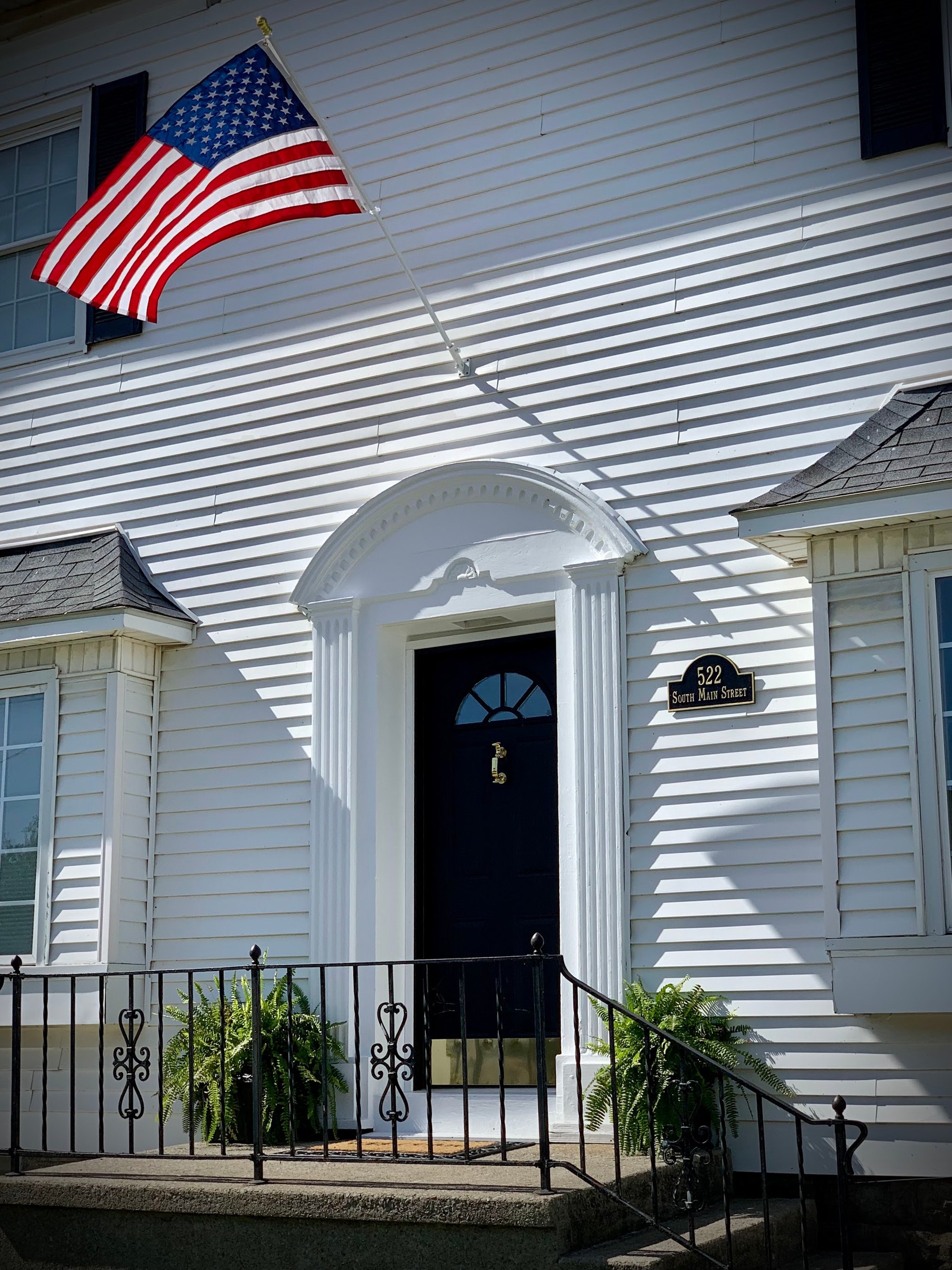 A restored home you can drive past